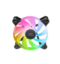 Mars Gaming MF-4A Carcasa del ordenador Ventilador 12 cm Negro 4 pieza(s)