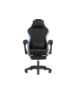 Mars Gaming MGC-X Fabric Silla para videojuegos de PC Asiento acolchado Negro, Azul