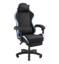 Mars Gaming MGC-X Fabric Silla para videojuegos de PC Asiento acolchado Negro, Azul