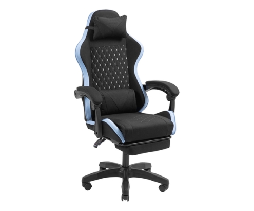 Mars Gaming MGC-X Fabric Silla para videojuegos de PC Asiento acolchado Negro, Azul