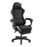 Mars Gaming MGC-X Fabric Silla para videojuegos de PC Asiento acolchado Negro, Blanco