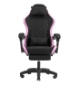 Mars Gaming MGC-X Fabric Silla para videojuegos de PC Asiento acolchado Negro, Rosa