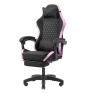 Mars Gaming MGC-X Fabric Silla para videojuegos de PC Asiento acolchado Negro, Rosa