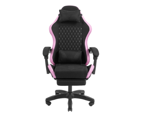 Mars Gaming MGC-X Fabric Silla para videojuegos de PC Asiento acolchado Negro, Rosa