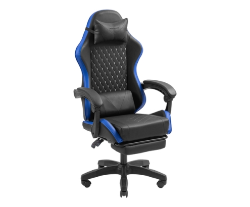 Mars Gaming MGC-X Silla para videojuegos de PC Asiento acolchado Negro, Azul