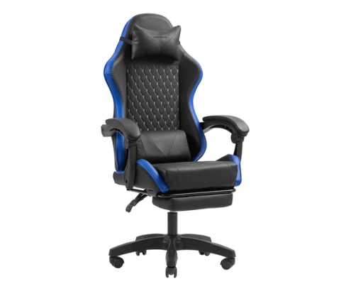 Mars Gaming MGC-X Silla para videojuegos de PC Asiento acolchado Negro, Azul