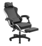 Mars Gaming MGC-X Silla para videojuegos de PC Asiento acolchado Negro, Blanco