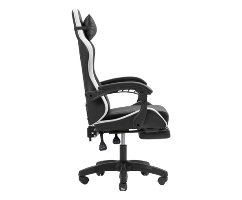Mars Gaming MGC-X Silla para videojuegos de PC Asiento acolchado Negro, Blanco