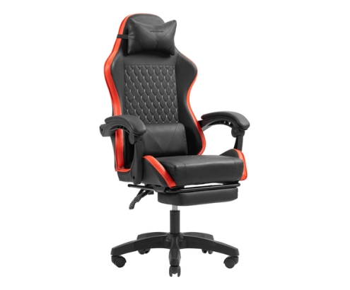 Mars Gaming MGC-X Silla para videojuegos de PC Asiento acolchado Negro, Rojo