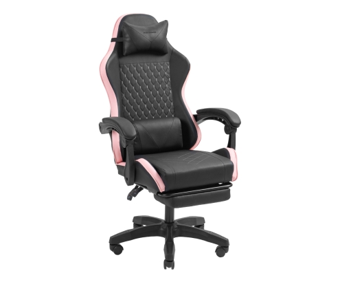 Mars Gaming MGC-X Silla para videojuegos de PC Asiento acolchado Negro, Rosa