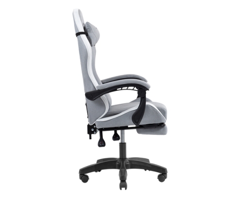 Mars Gaming MGCXFSW silla para videojuegos Silla para videojuegos de PC Asiento acolchado Gris, Blanco