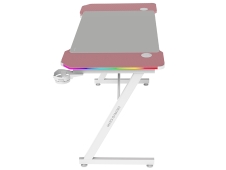 Mars Gaming MGD-X120RGB, Mesa Gaming Ergonómica, Iluminación ARGB co...