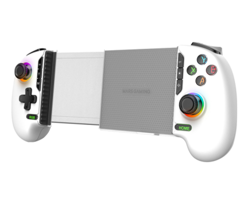 Mars Gaming MGPXPRO Blanco Bluetooth/USB Gamepad Analógico/Digital Android, PC, PlayStation 4, Nintendo Switch 2