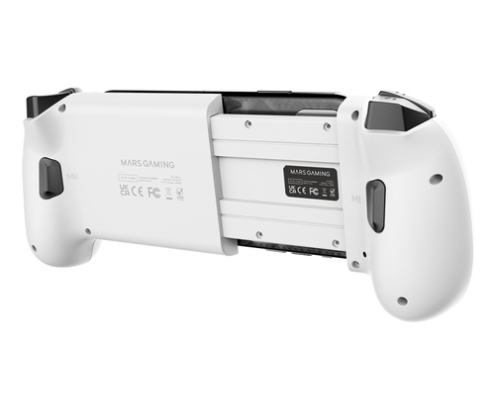 Mars Gaming MGPXPRO Blanco Bluetooth/USB Gamepad Analógico/Digital Android, PC, PlayStation 4, Nintendo Switch 2