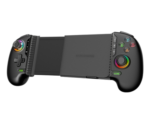 Mars Gaming MGPXPRO mando y volante Negro Bluetooth/USB Gamepad Analógico/Digital Android, PC, PlayStation 4, Nintendo Switch 2