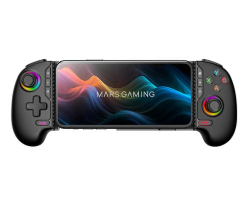 Mars Gaming MGPXPRO mando y volante Negro Bluetooth/USB Gamepad Analógico/Digital Android, PC, PlayStation 4, Nintendo Switch 2