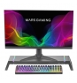 Mars Gaming MGS-ONE Negro Soporte Monitor RGB Chroma Tamaño Ajustable Soporte Smartphone y Tablet USB Frontal 2.0