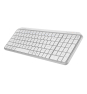 Mars Gaming MK-SILENKEYS teclado Universal RF Wireless + Bluetooth QWERTY Español Blanco