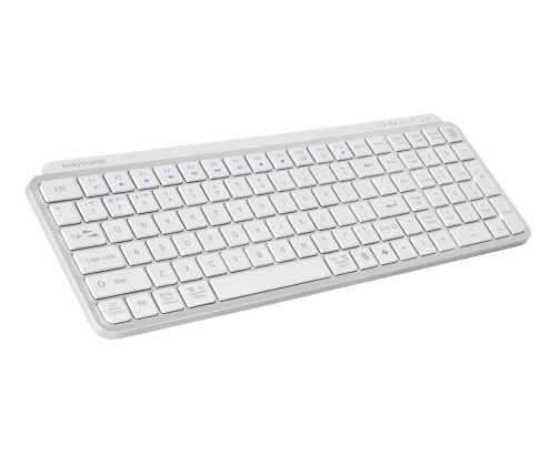 Mars Gaming MK-SILENKEYS teclado Universal RF Wireless + Bluetooth QWERTY Español Blanco