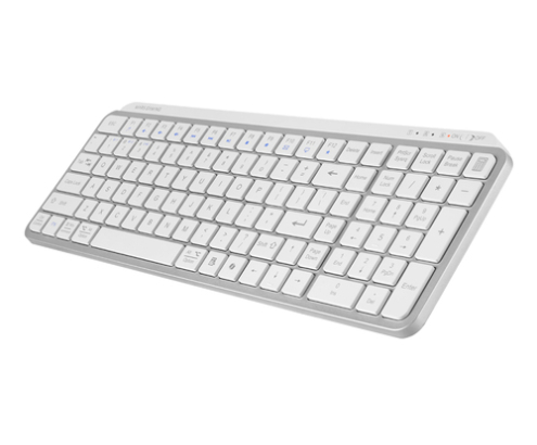 Mars Gaming MK-SILENKEYS teclado Universal RF Wireless + Bluetooth QWERTY Español Blanco