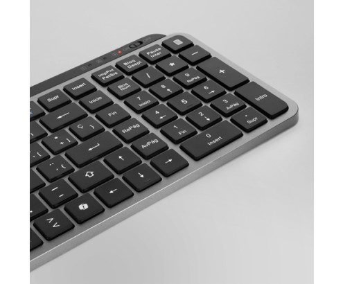 Mars Gaming MK-SILENKEYS teclado Universal RF Wireless + Bluetooth QWERTY Español Negro