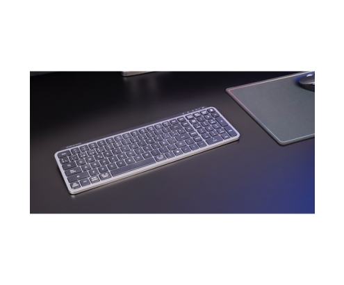Mars Gaming MK-SILENKEYS teclado Universal RF Wireless + Bluetooth QWERTY Español Negro