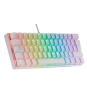 Mars Gaming MK60 teclado Juego USB QWERTY Italiano Blanco