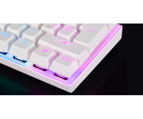 Mars Gaming MK60 teclado Juego USB QWERTY Italiano Blanco