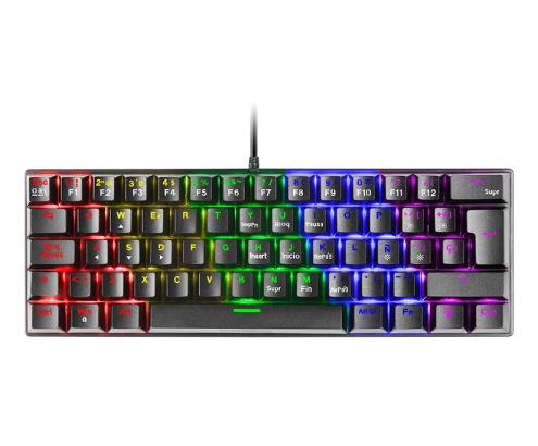 Mars Gaming MK60 teclado Juego USB QWERTY Italiano Negro