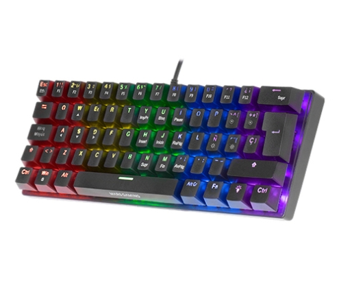 Mars Gaming MK60 teclado Juego USB QWERTY Italiano Negro