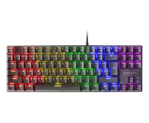 Mars Gaming MK80 teclado Juego USB QZERTY Italiano Negro