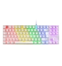 Mars Gaming MK80W teclado Juego USB QWERTY Italiano Blanco
