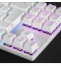 Mars Gaming MK80W teclado Juego USB QWERTY Italiano Blanco
