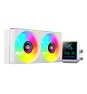 Mars Gaming ML-LCDPRO240W Procesador Kit de refrigeración líquida 12 cm Blanco 1 pieza(s)