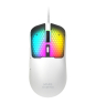 Mars Gaming MMVIPERW ratón Juego mano derecha USB Type-A + USB Type-C Óptico 12800 DPI