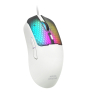 Mars Gaming MMVIPERW ratón Juego mano derecha USB Type-A + USB Type-C Óptico 12800 DPI