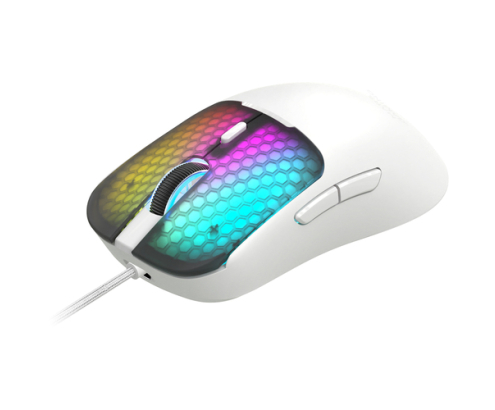 Mars Gaming MMVIPERW ratón Juego mano derecha USB Type-A + USB Type-C Óptico 12800 DPI