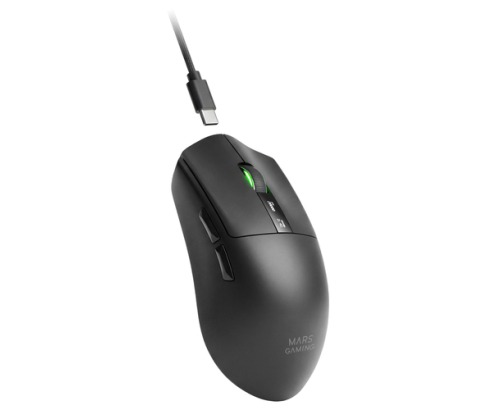 Mars Gaming MMWELITE ratón Juego mano derecha Bluetooth Óptico 20000 DPI