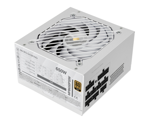 Mars Gaming MPB650PSIW unidad de fuente de alimentación Blanco