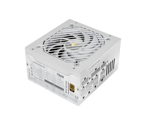 Mars Gaming MPB750PSI unidad de fuente de alimentación 750 W 24-pin ATX ATX Blanco