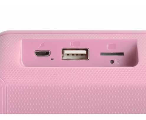 Mars gaming MSBAXP altavoz portatil bluetooth compacto rosa