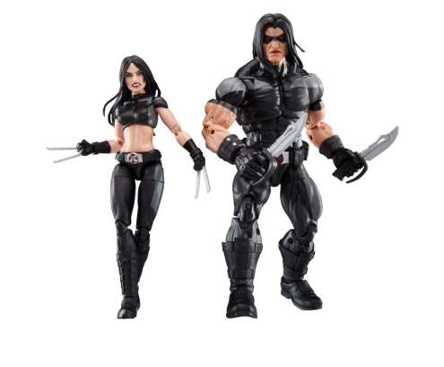 Marvel Legends Series X-Force X-23 et Warpath