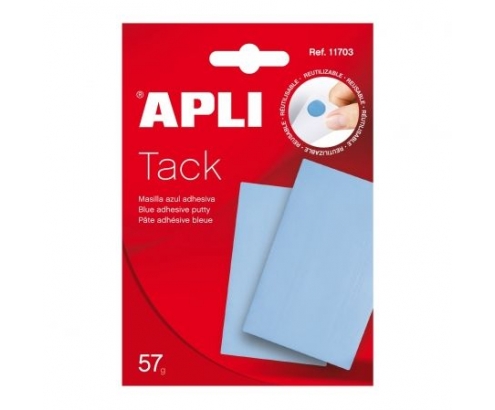 MASILLA ADHESIVA APLI 57GR AZUL 11703