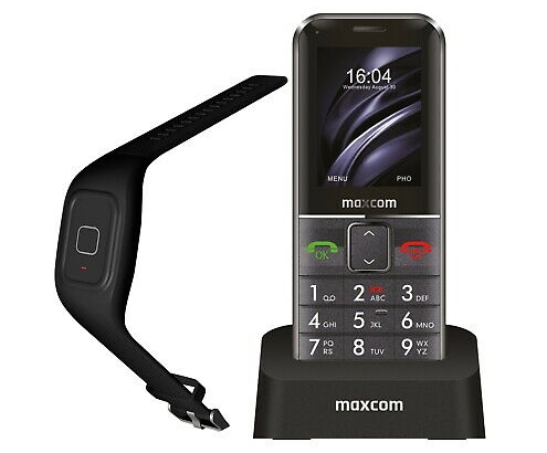 Maxcom Comfort MM735 Teléfono para Mayores + Pulsera SOS