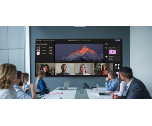 MAXHUB UW105NA pantalla de señalización Pantalla plana para señalización digital 2,67 m (105
