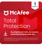 McAfee Total Protection 1 Dispositivo 1 Año Licencia Digital