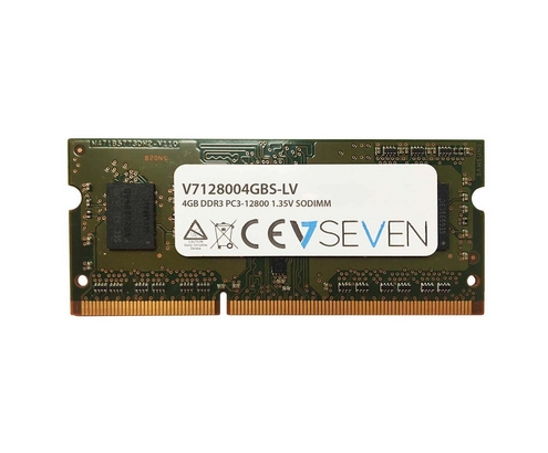 MEMORIA 4GB DDR3 1600MHZ CL11 NON ECC MEM SO DIMM PC3-12800 1.35V V7128004GBS-LV 