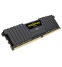 MEMORIA CORSAIR DDR4 3000MHZ 32GB 2X16GB VENGEANCE LPX BLACK SERIE CMK32GX4M2D3000C16