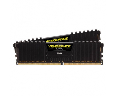 MEMORIA CORSAIR VENGEANCE DDR4 16GB 2X8GB 3200MHZ NEGRO CMK16GX4M2E3200C16