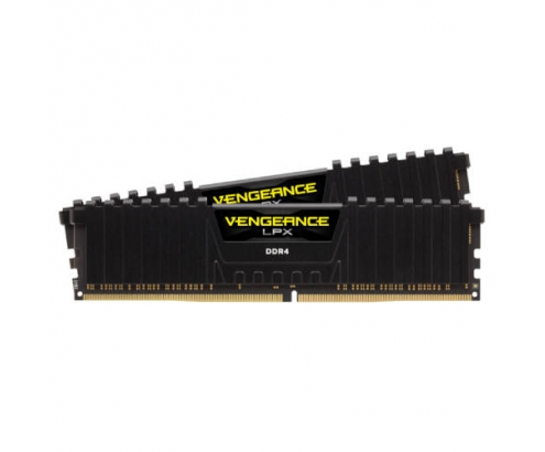 MEMORIA CORSAIR VENGEANCE DDR4 16GB 3200MHZ VENGEANCE LPX NEGRO CMK16GX4M1E3200C16